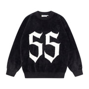 "Premier55 & Dark Night" Sweater