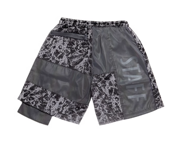 S.view 21SS STAFF burst reflective stitching shorts summer street fashion sports hip hop pants