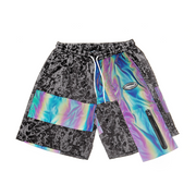 S.view 21SS STAFF burst reflective stitching shorts summer street fashion sports hip hop pants