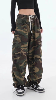 Hiphop Camouflage Trendy Pants