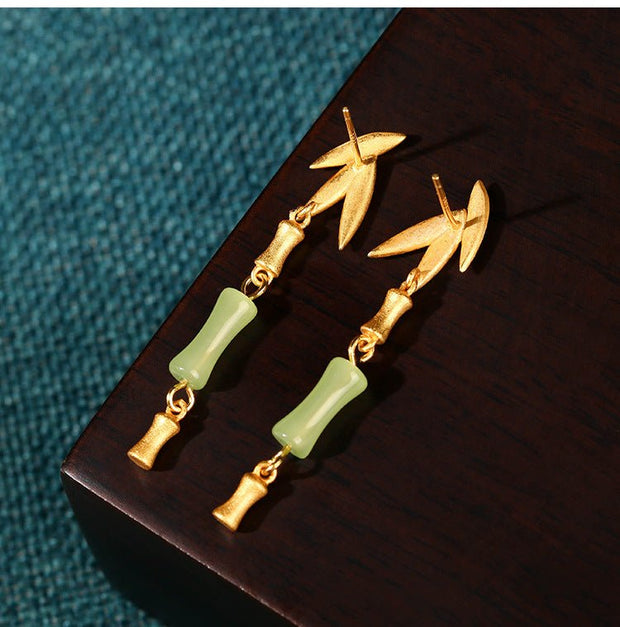 Bamboos Earrings - Tiracisu