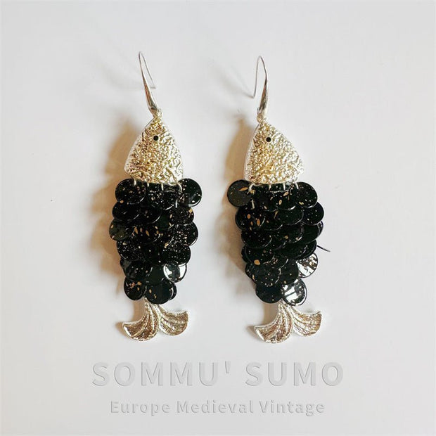European Retro Fish Earrings - Unique Design Shows Elegance - Tiracisu