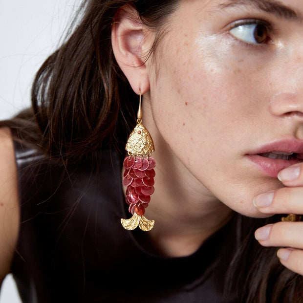 European Retro Fish Earrings - Unique Design Shows Elegance - Tiracisu