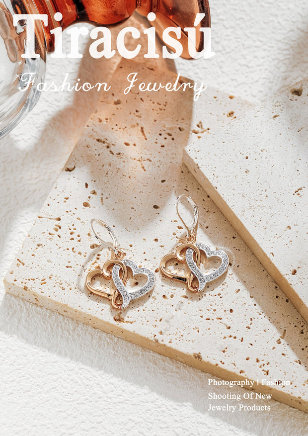 Fashionable Heart - Shaped Cloud Jewelry Set - A Symbol of Romance and Elegance - Tiracisu