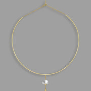 Modern Elegant Sterling Silver Summer Poetry Japanese Wind Chime Pendant Necklace - Tiracisu