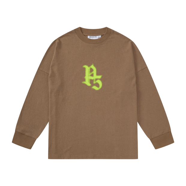 P5 logo print long sleeve