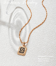 Personalized Letter Pendant Series - Tiracisu