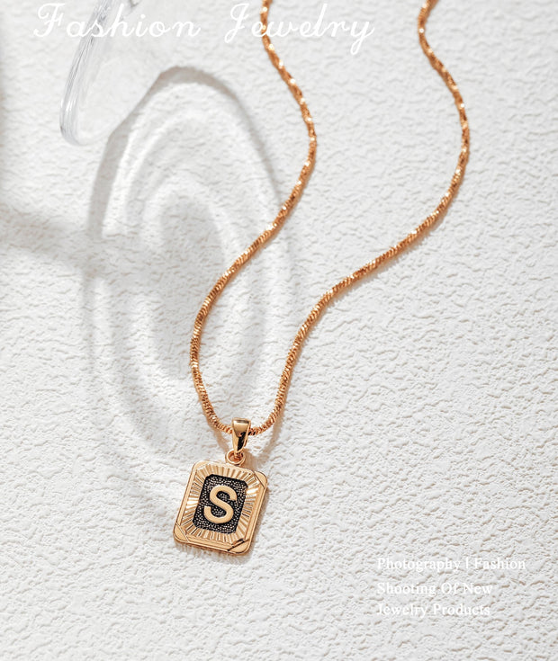 Personalized Letter Pendant Series - Tiracisu