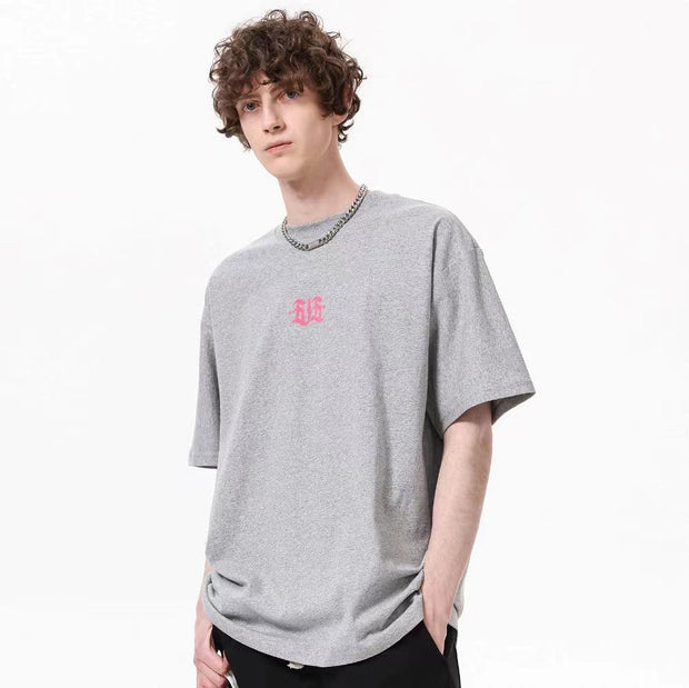 Premier 55 short - sleeved basic T-shirt - Tiracisu
